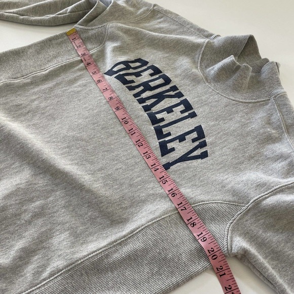Vintage Champion Sweatshirt Berkeley University Reverse Weave Small Ash‎ Gray - Picture 5 of 12